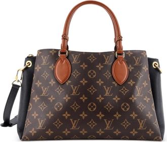 Louis Vuitton Vendome Monogram Canvas with Leather MM tote bag - Zwart