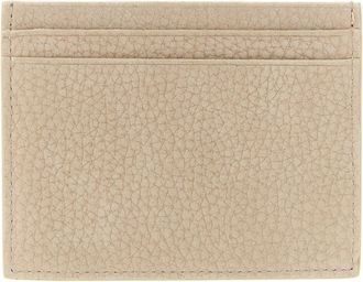 Christian Louboutin Mens Beige Calfskin Cardholder Accessory