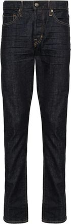 Tom Ford Selvedge Slim Fit Denim - Heren - Regular Fit Jeans - Blauw - W36 - Denim - Jeans