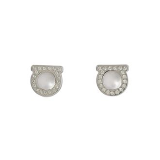 Ferragamo Earrings - Dames - Oorbellen - Grijs - ONE Size - Accessoires