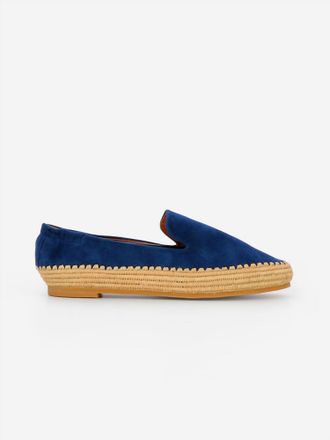 Robert Clergerie Womens Irmis Slip On Loafers In Navy Blue