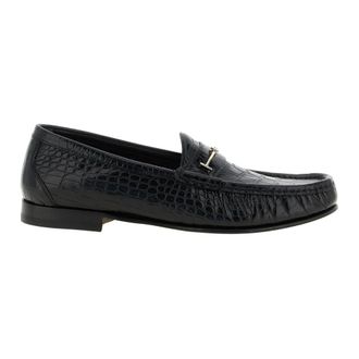 Tom Ford Schoenen, Heren, Zwart, 42 EU, Leer, Ripley Loafers