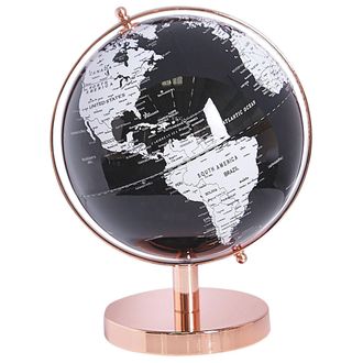 Beliani Beliani - Globo Terr&aacute;queo De Mesa Moderno Giratorio Con Base De Metal En Rosa Dorado 28 Cm Cabot