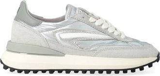 D.A.T.E. Athleta Sneaker - Dames - Sneakers - Grijs - 40 EU - Leer - Schoenen