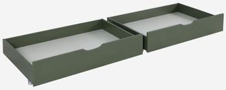 Sweeek Caj&oacute;n Cama Infantil Madera De Pino, Set De 2