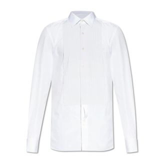 Tom Ford Heren, Overhemden, Wit, Maat: XL Katoen