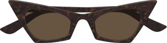 Alexander McQueen Zonnebrillen - Dames - Zonnebrillen - Bruin - 48 MM - Accessoires