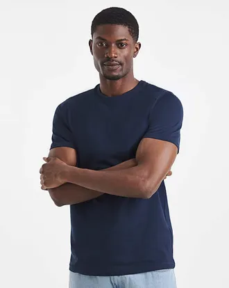 Jacamo Pure Cotton Crew Neck T-Shirt