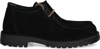 ASTORFLEX Beneflex suède derby schoenen - Zwart