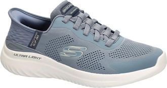 Skechers Hombre, Deporte, Azul, Talla: 46 EU