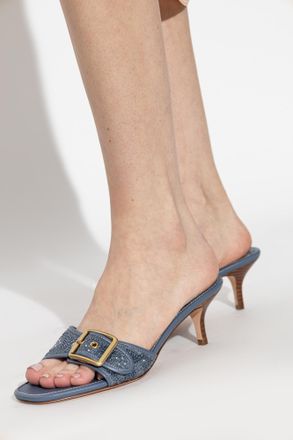 Coach Heeled Mules Marfot, Womens, Blue