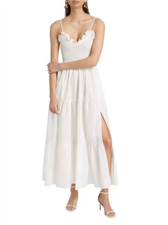 Astr Seraphine Dress In Off White