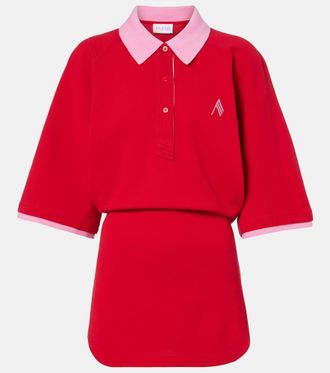The Attico Cotton polo dress