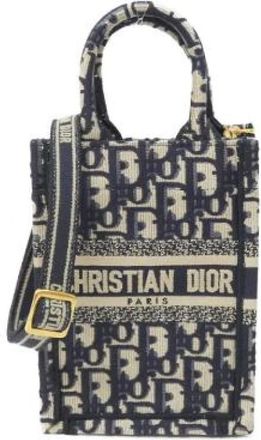 Dior Borsa Mini Verticale Oblique Pre-owned - - Pre-owned - Donna - Blu - ONE SIZE