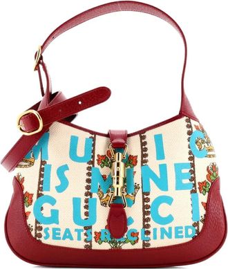 Gucci 100 Jackie 1961 Limited Edition canvas kleine tas - Veelkleurig