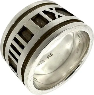 Tiffany & Co. Silver Silver 925 Band Ring (Pre-Owned)
