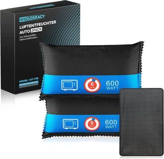 OEM Deshumidificador, Bolsa Reutilizable Antihumedad Para Coche (2 X 400 G), Gel De S&iacute;lice Contra La Humedad, La Condensaci&oacute;n Y Los Olores, Antifugas, Des