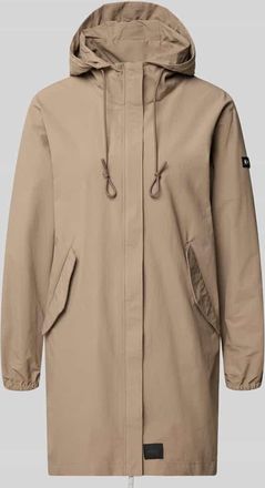 Khujo Parka mit Label-Patches Modell AMETI in Beige, Gr&ouml;&szlig;e XXL