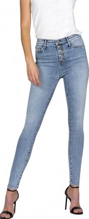 Black Orchid High Rise Skinny Jeans In Bad Girlfriend