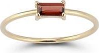 Ember Fine Jewelry 14K Gold Stone Ring in Gold/garnet at Nordstrom Rack, Size 6
