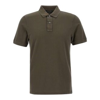 Gran Sasso T-shirts and Polos Brown - male - Gran Sasso - Polo Shirts - Brown - 3XL - Tops