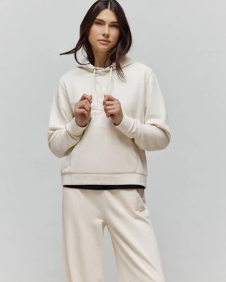 Psycho Bunny WoMens Roux Sequin French Terry Hoodie 250 PRISTINE / XS