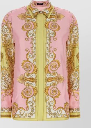 Versace printed silk shirt