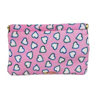 Miu Miu Clutch Bag Pre-owned - - Pre-owned - Donna - Rosa - ONE SIZE