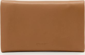 AllSaints Leather Harluna Leather Wallet, Size: One Size