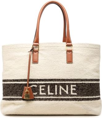Celine Pre-owned Celine Canvas Plein Soleil Horizontal Cabas Tote Ladies HUG2WB56BAGEXJQV