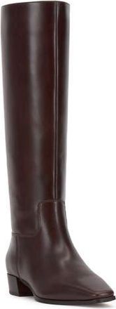 Vince Camuto Pavla Knee High Boot in Rich Mahogany at Nordstrom Rack, Size 8.5 Regular Calf