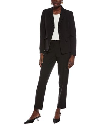 Le Suit 2pc Seamed Jacket & Slim Pant Set
