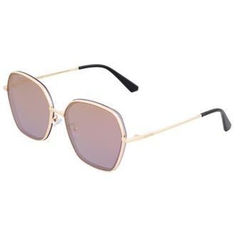 Bertha Sunglasses Emilia Polarized Sunglasses in Gold/purple-Gold at Nordstrom