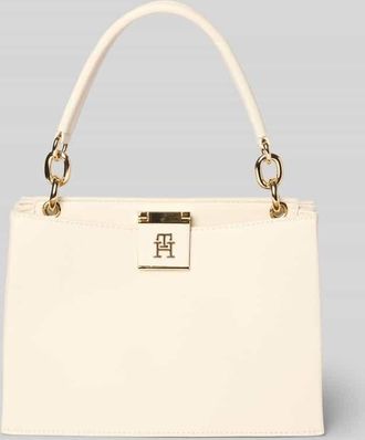 Tommy Hilfiger Henkeltasche in Lederoptik in Offwhite, Gr&ouml;&szlig;e 1