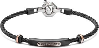 Baraka Ros&eacute;gouden armband met zwarte diamant