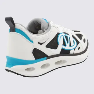 Valentino Garavani Mens Sneakers White Blue _vt