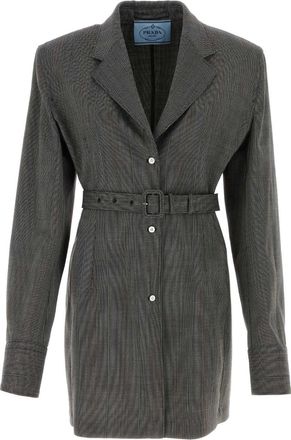 Prada Multikleurige Wol Blazer
