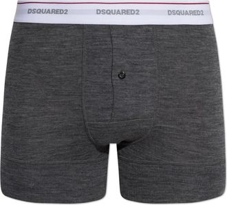Dsquared2 Uomo, Mutande, Grigio, L, new