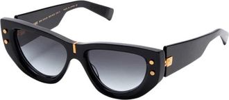 Balmain Zonnebrillen - Dames - Zonnebrillen - Zwart - 55 MM - Accessoires