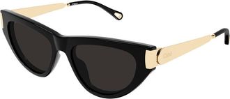Chlo&eacute; CH0350S 001 Womens Sunglasses Black Size 54