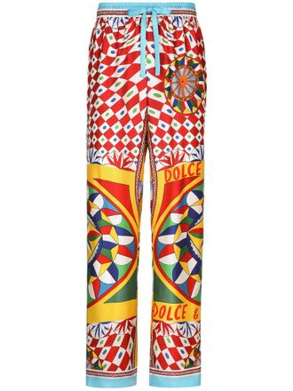 Dolce & Gabbana Straight broek - Geel