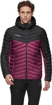 Mammut Albula In Hooded Jacket - Mens in Vin/black at Nordstrom, Size Medium