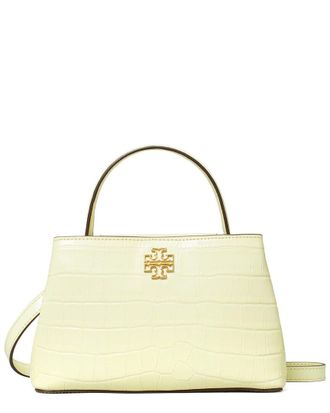 Tory Burch Britten Mini Embossed Leather Satchel
