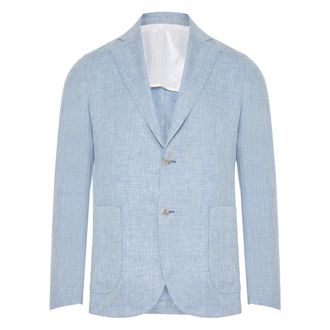 Barba Luxury Linen Wool Silk Jacket