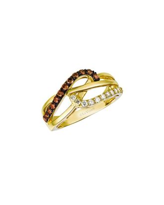 Le Vian Honey & Chocolate 14K 0.49 Ct. Tw. Diamond Cocktail Ring
