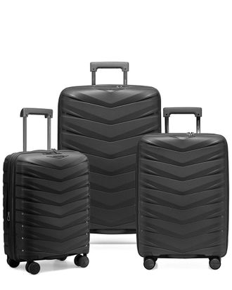 Travelers Choice Happy Living Happy Living Expandable 3Pc Luggage Set