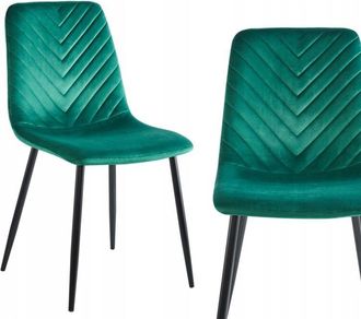 OEM Silla Tapizada De Terciopelo Furnitex Verde Para Sala De Estar Moderna