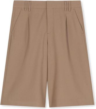 Closed Bermuda Shorts - Dames - Korte Broeken - Bruin - W31 - Korte Broeken