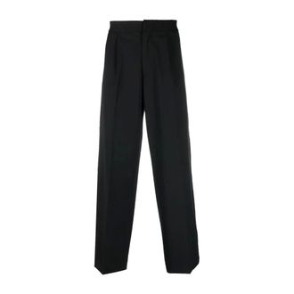 BONSAI Wide Trousers, male, Black, Size: S Loose FIT Pant