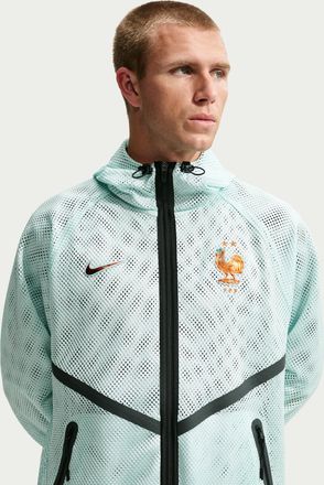 Nike FFF Nike Mens Dri-FIT Soccer Anthem Jacket in Green | IH1763-394